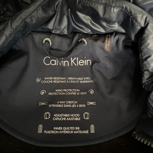 Calvin Klein Ladies’ Dark Blue Raincoat - Picture 4 of 7